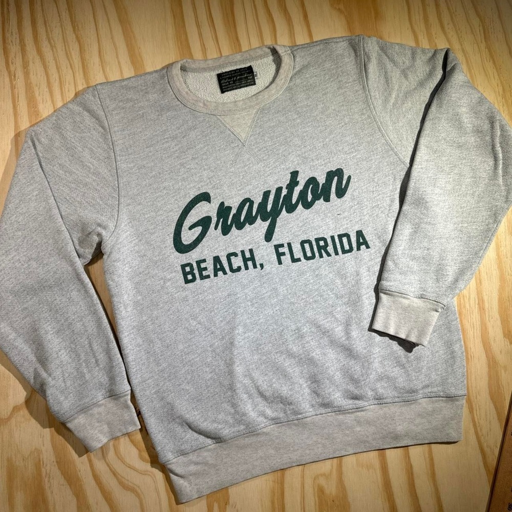 Dixe Reserve French Terry Cloth Champion Grayton Beach Florida Sweatshirt View 4